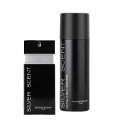 Kit Silver Scent Jacques Bogart - Masculino - Eau de Toilette - Perfume + Body Spray